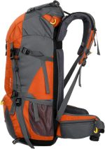 WoneNice 50L(45+5) Waterproof Hiking Backpack Outdoor Daypack w/Rain Cover - Image 4