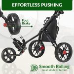 Caddytek Golf CaddyLite 11.5 V3 Superlite Deluxe Push Cart - Image 5