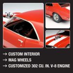 AMT 1968 Chevy Camaro Z/28 1:25 Scale Model Kit - Image 4