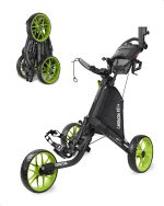 Caddytek Golf CaddyLite EZ Fold V8 3-Wheel Push Cart - Image 2