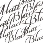 Winsor & Newton Calligraphy Ink, 30ml (1-oz) Bottle, Matt Black - Image 4