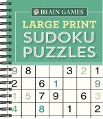Brain Games - Large Print Sudoku Puzzles (Green) - Image 2