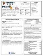 Pacific Coast IPA Beer Ingredient Kit - Image 4