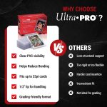 Ultra PRO Semi Rigid 1/2" Lip Tall Sleeves 200ct - Image 8