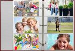 3-ring pocket BURGUNDY album for 504 photos - 4"X6" - Image 5