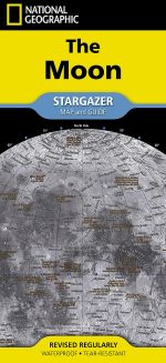 National Geographic Moon Map (Stargazer folded) (National Geographic Reference Map) - Image 2