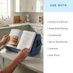 LAPGEAR Book Pillow - Denim Blue, Fits 6" x 9" Books - Image 7