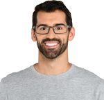 Foster Grant mens Sawyer Multifocus Reading Glasses Rectangular Reading Glasses - Image 8