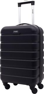 Wrangler 20" Hardside Spinner Carry-On Luggage, Black - Image 3
