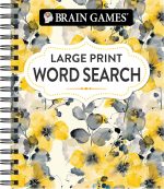 Brain Games - Large Print Word Search (Floral) - Image 2