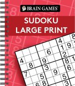 Brain Games - Sudoku Large Print (Red) (Brain Games Large Print) - Image 2