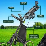 Caddytek Golf Explorer V8 Superlite Deluxe Push Cart - Image 6