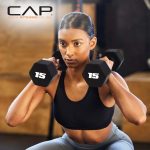CAP Barbell Neoprene Dumbbell Weights Pairs & Sets | Black - Image 7