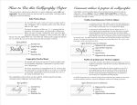 Studio Series Calligraphy Paper Pad: 50 Sheets - Image 5