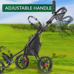 Caddytek Golf CaddyLite 11.5 V3 Superlite Deluxe Push Cart - Image 7