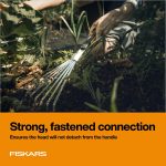 Fiskars Xact Hand Rake, Ergonomic Handle for Heavy Duty Gardening - Image 6