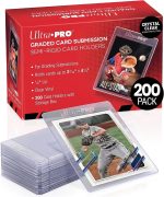 Ultra PRO Semi Rigid 1/2" Lip Tall Sleeves 200ct - Image 2