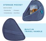 LAPGEAR Book Pillow - Denim Blue, Fits 6" x 9" Books - Image 5