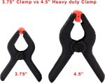 Heavy Duty Muslin Clamps 4 1/2 inch 6 Pack - Image 6