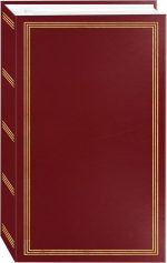 3-ring pocket BURGUNDY album for 504 photos - 4"X6" - Image 2