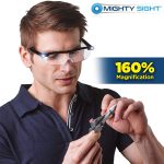 Ontel Mighty Sight LED Magnifying Eyewear, Black, Pack of 2 - Image 6