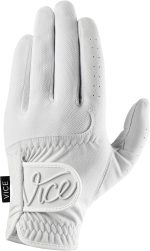 Vice Duro Golf Gloves, White - Image 2