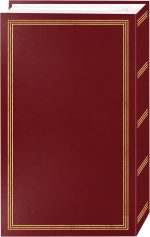 3-ring pocket BURGUNDY album for 504 photos - 4"X6" - Image 4