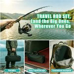 Fishing Rod and Reel Combo, Telescopic Carbon Fiber Fishing Poles - Image 8