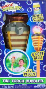 Maxx Bubbles Tiki Torch Bubbler - Bubble Machine - for Kids, Teens - Image 9