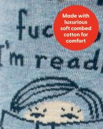 Blue Q Women's Funny Novelty Crazy Crew Socks with Sayings - Image 4