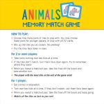 Animals Memory Match Game (Set of 72 cards) - Image 5