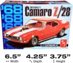 AMT 1968 Chevy Camaro Z/28 1:25 Scale Model Kit - Image 6