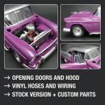 AMT 1955 Chevy Bel Air Hardtop 1:16 Scale Model Kit - Image 4