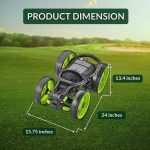 Caddytek Golf Explorer V8 Superlite Deluxe Push Cart - Image 8