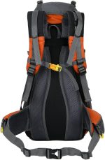 WoneNice 50L(45+5) Waterproof Hiking Backpack Outdoor Daypack w/Rain Cover - Image 3