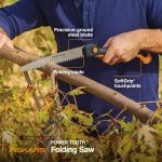 Fiskars 10" Folding Pruning Saw with Dual Position Locking Blade - Image 3