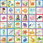 Under the Sea Memory Match Game (Set of 72 cards) - Image 3