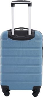 Wrangler Hardside Spinner Luggage, Blue Heaven, Carry-On 20-Inch - Image 5