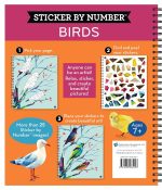 Brain Games - Sticker by Number: Birds (28 Images to Sticker) - Image 3