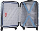 Wrangler Hardside Spinner Luggage, Blue Heaven, Carry-On 20-Inch - Image 8