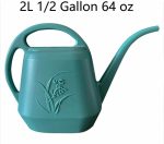 Hand Plant Watering Can - Green - 1/2 Gallon - Image 3