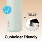 Owala FreeSip Stainless Steel Water Bottle 32 oz Boneyard - Image 4
