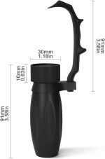 WH01 Painting Handle for Wargame Miniautres with Model Bases (Black) - Image 8