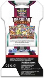 Pokemon Scarlet & Violet 3 Obsidian Flames Sleeved Booster 8 Packs - Image 7
