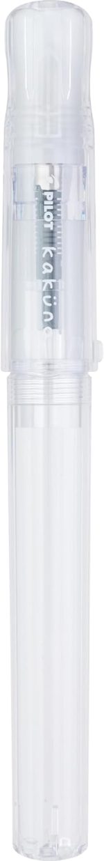 PILOT Kakuno Fountain Pen, Clear Barrel, Medium Nib, 0.5mm - Image 4
