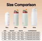 Owala FreeSip Stainless Steel Water Bottle 32 oz Boneyard - Image 6