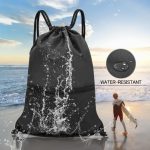 HOLYLUCK Drawstring Backpack Bag Sport Gym Sackpack - Image 8