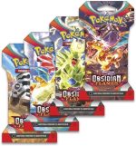 Pokemon Scarlet & Violet 3 Obsidian Flames Sleeved Booster 8 Packs - Image 2