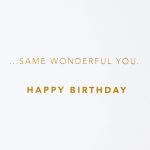 Hallmark Signature Birthday Card (Bookshelf) - Image 4