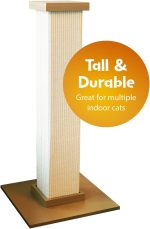 SmartCat Pioneer Pet Ultimate Scratching Post (Beige) - Image 9